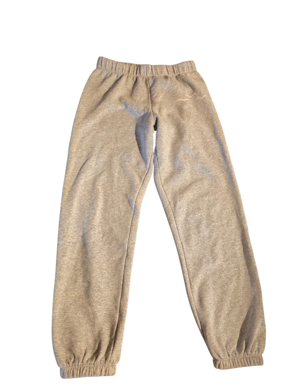 Lazypants Gray Elastic-Waist Sweatpants